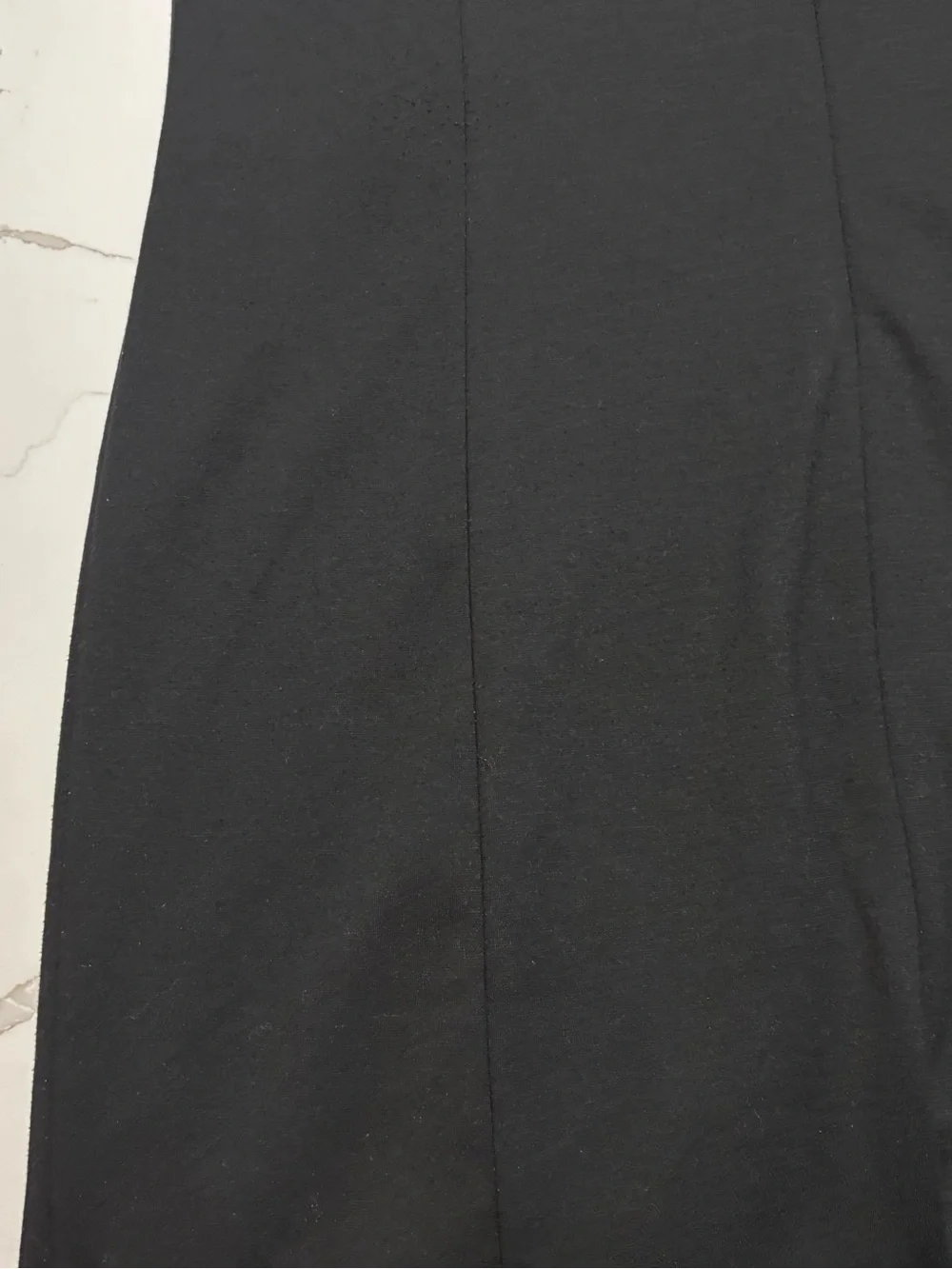 Coldwater Creek Sleeveless Black Midi Sheath Lined Rayon Tank Dress Medium 10/12